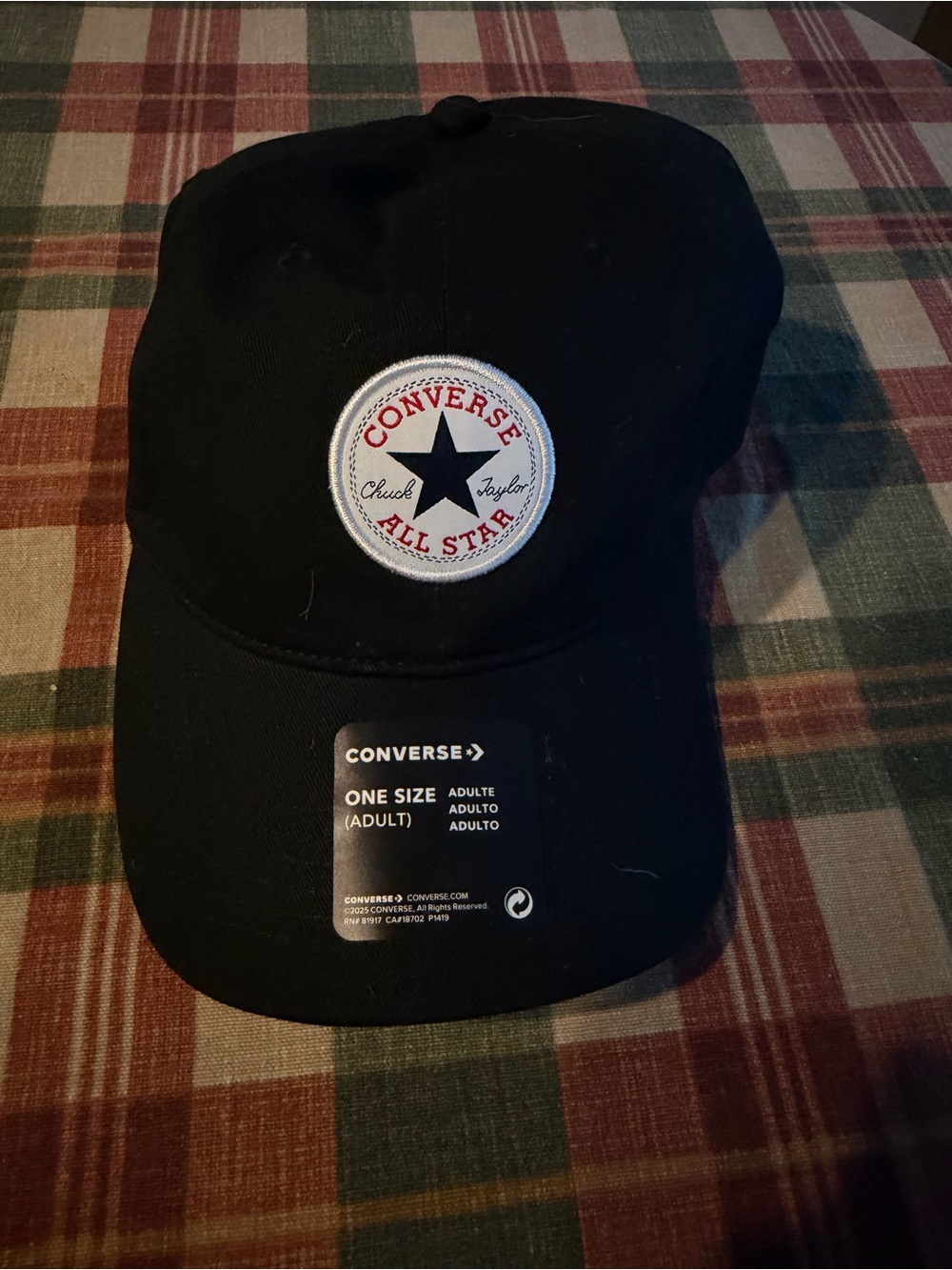 Converse Black Chuck Taylor All Star Patch Cap